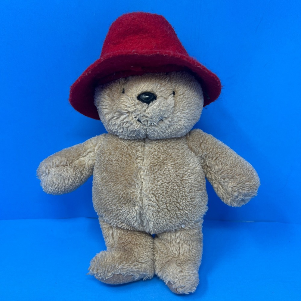 Rainbow Designs Paddington Bear 8 Inch Tan Red Hat PA1489 Plush Toy